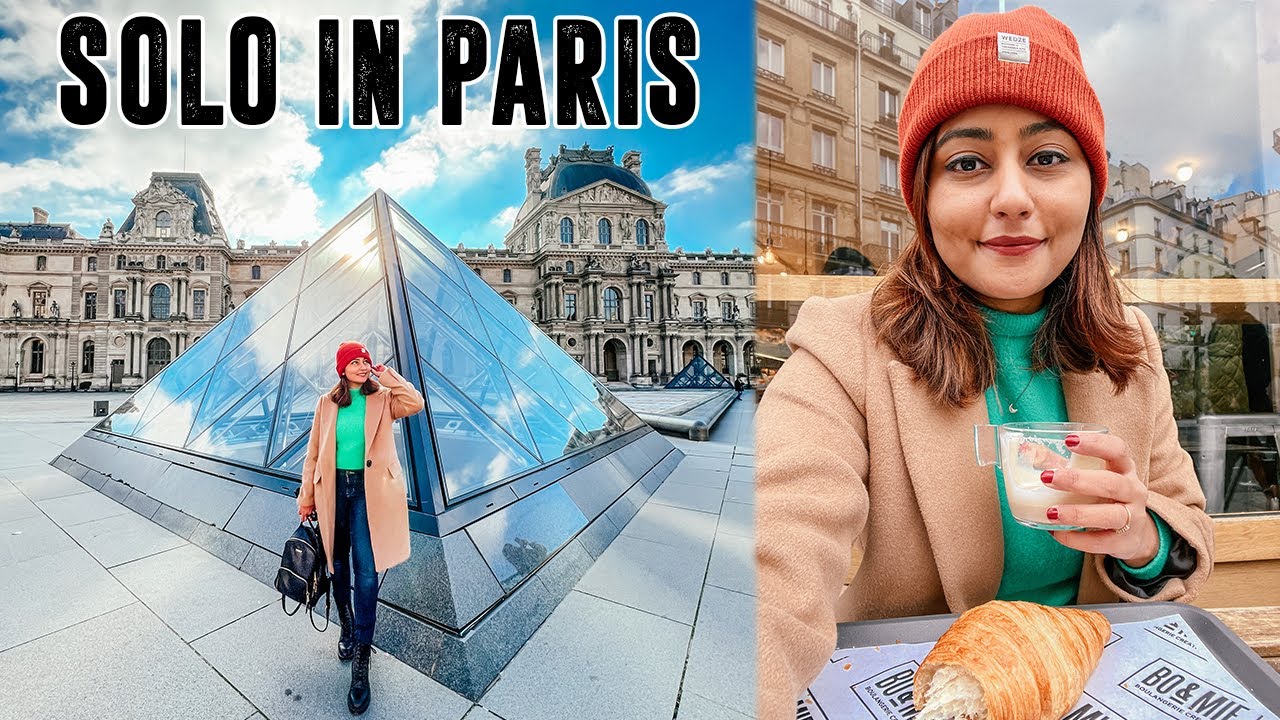 PARIS TRAVEL VLOG (Ep 3) 🇫🇷 | Exploring The Louvre, Champs Elysees, & Eiffel Tower! 