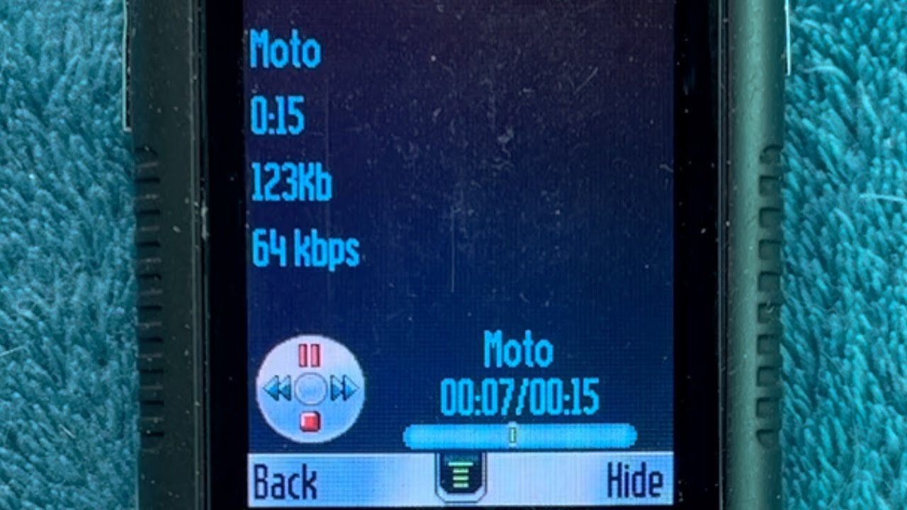 Motorola E398 all original ringtones