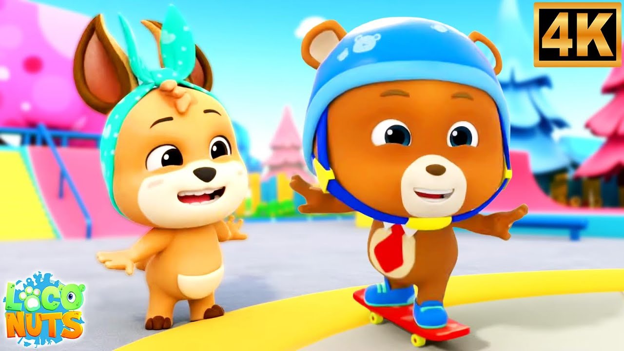 Skateboarding Fun | Funny Cartoon Adventure for Toddlers