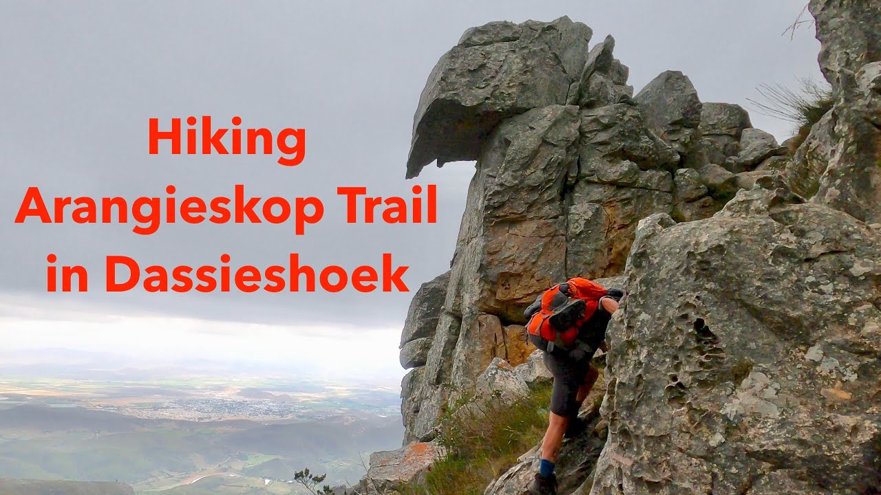 Hiking Arangieskop Trail in Dassieshoek