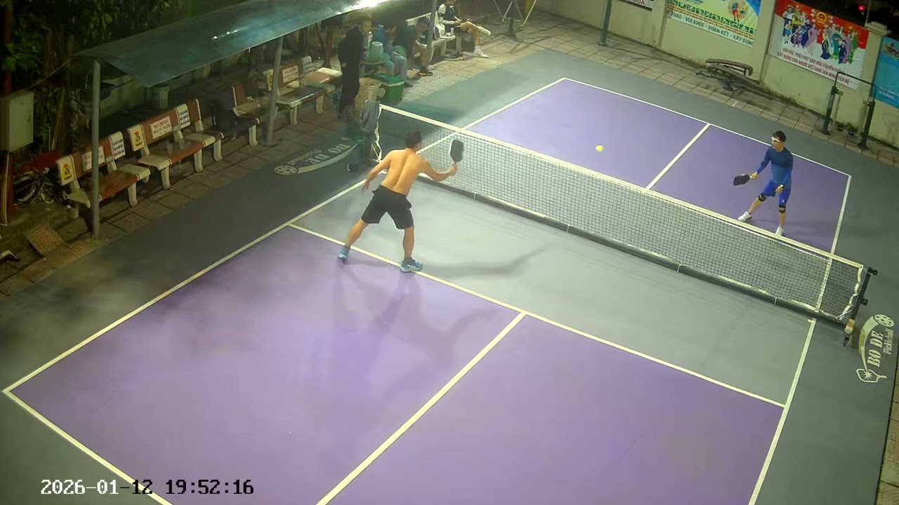 Dink back hand training