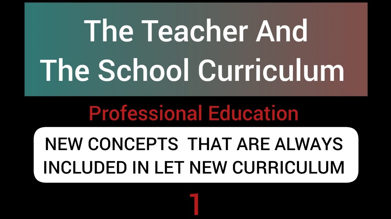 The Teacher And The School Curriculum | LET REVIEWER | Prof. Ed. | Latest Questions | New Curriculum