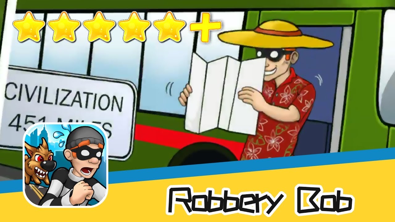 Robbery Bob™ Chapter 3 NINJA CUIT Part 1 Walkthrough New Game Plus Recommend index five stars+
