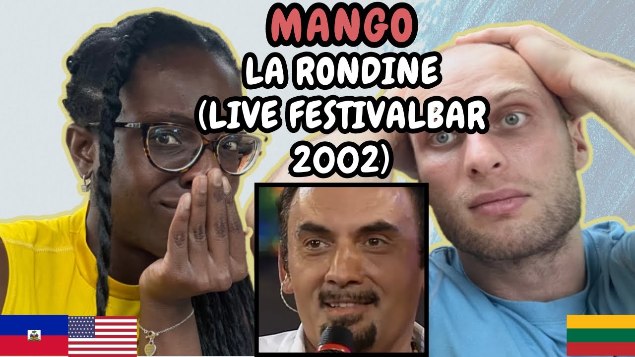 Реакция на Манго - La Rondine (Live Festivalbar 2002 Arena di Verona) | Первое слушание