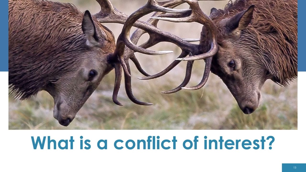 Conflicts of Interest and Ethics Presentation Part I