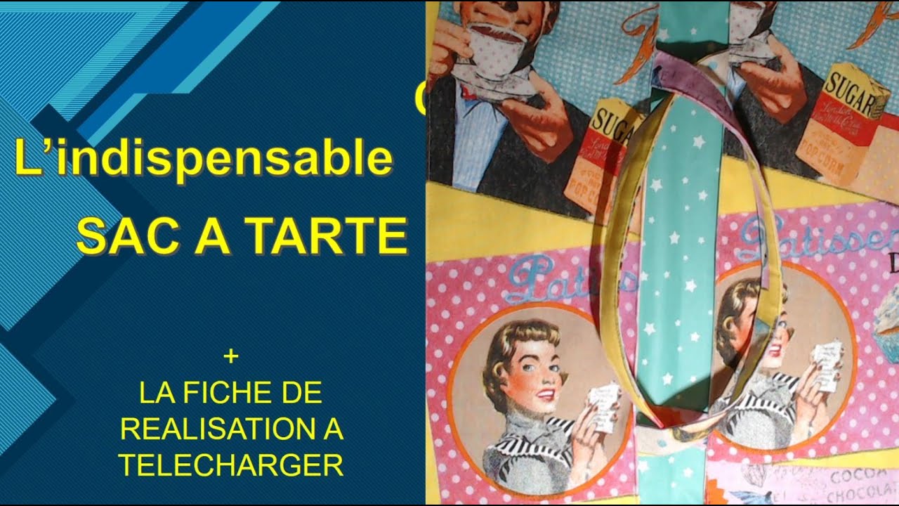SAC A TARTE Par Mamzelle Inès créations