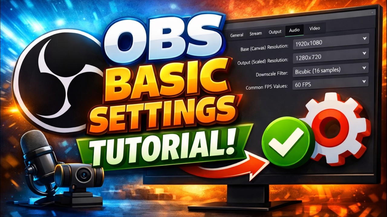 Best OBS settings for recording low end pc