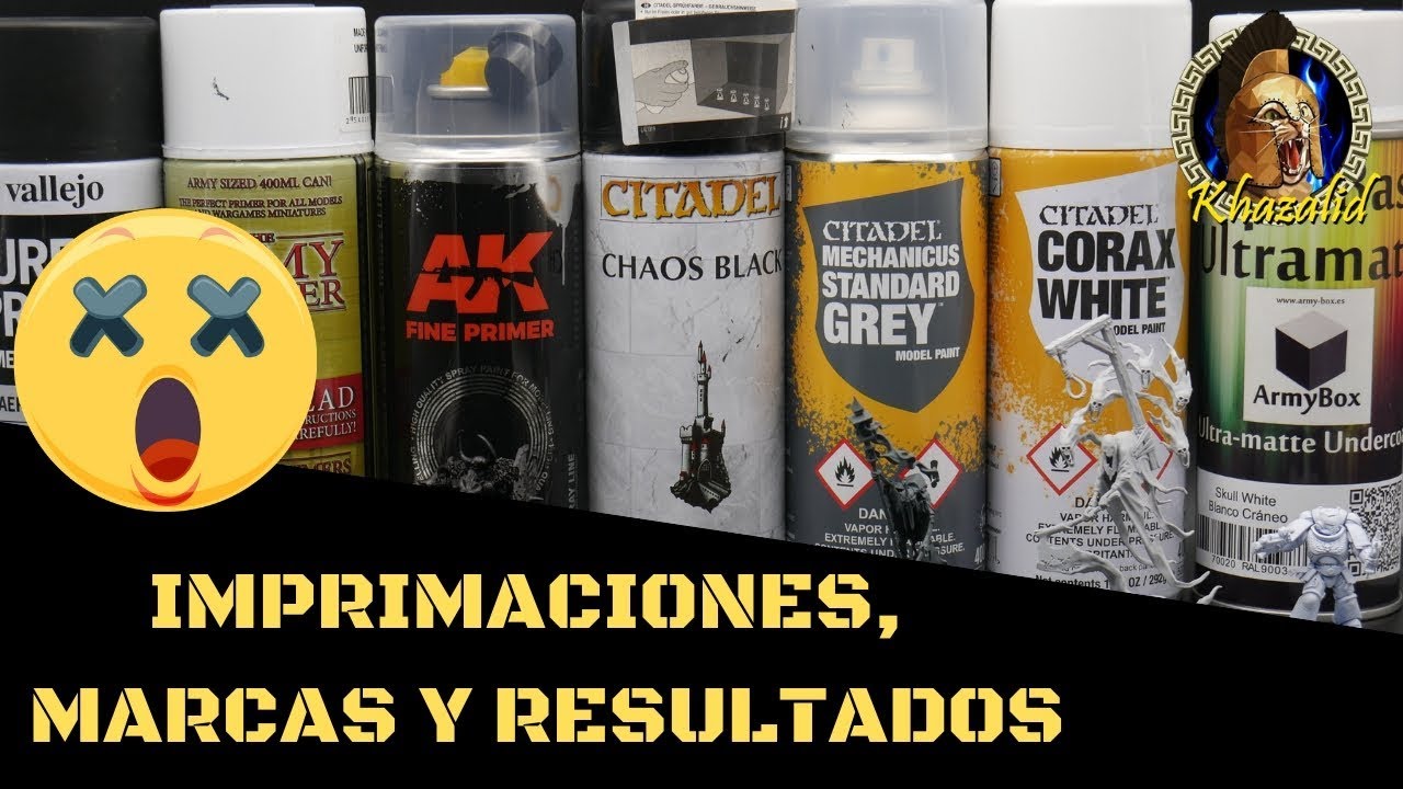 🥇¿QUE SPRAY de IMPRIMACIÓN COMPRAR? MARCAS Y RESULTADOS/What primer should I buy?
