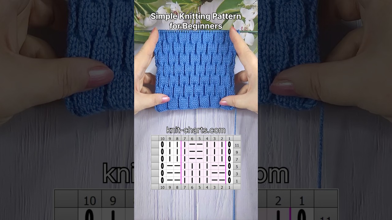 Simple Knitting Pattern for Beginners #knittingpattern #simpleknitting #easyknittingpattern