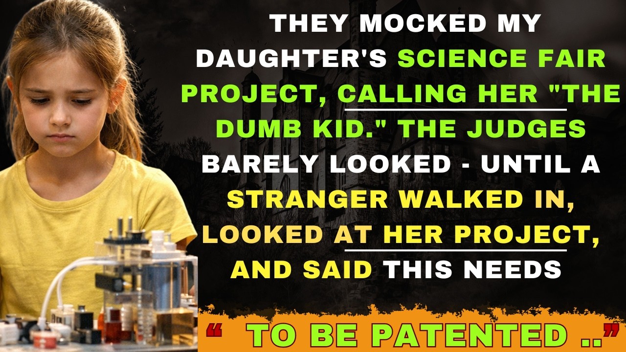 They Bullied My Daughter at the Science Fair—Then Stranger Walked In and Changed Her Life