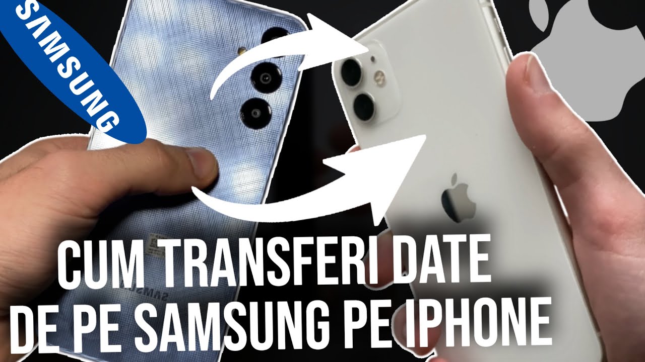 Cum transferi date de pe Samsung pe IPhone (2024)