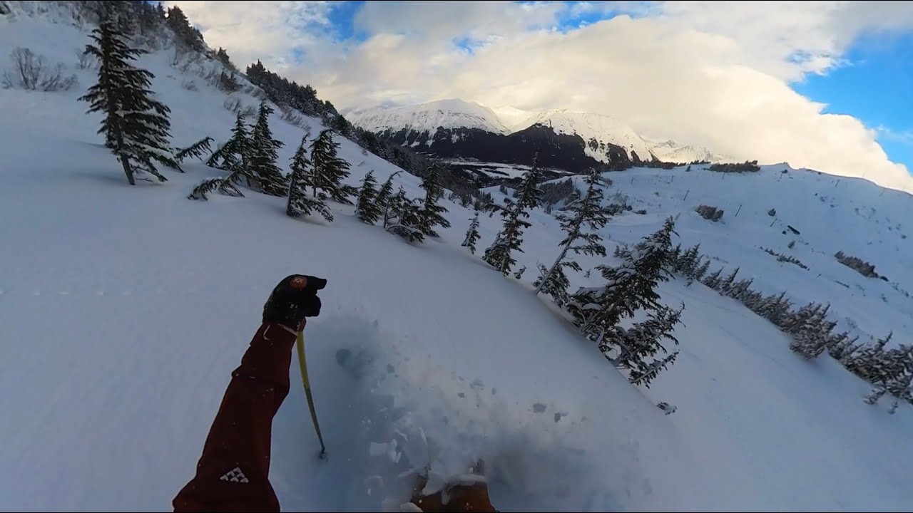 Powder Day!!! | Skiing Alyeska Resort
