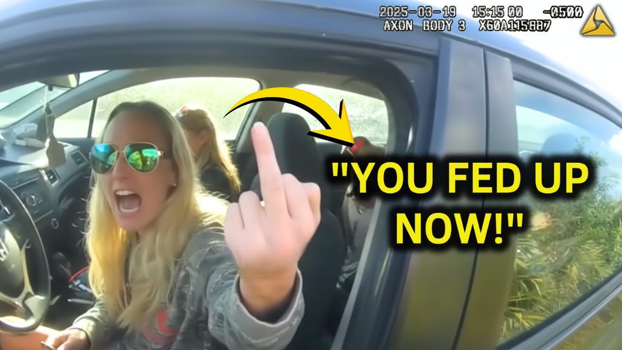 From a Dirty License Plate to a Felony Jail Ride | The Arrest of Rebecca (Bodycam)