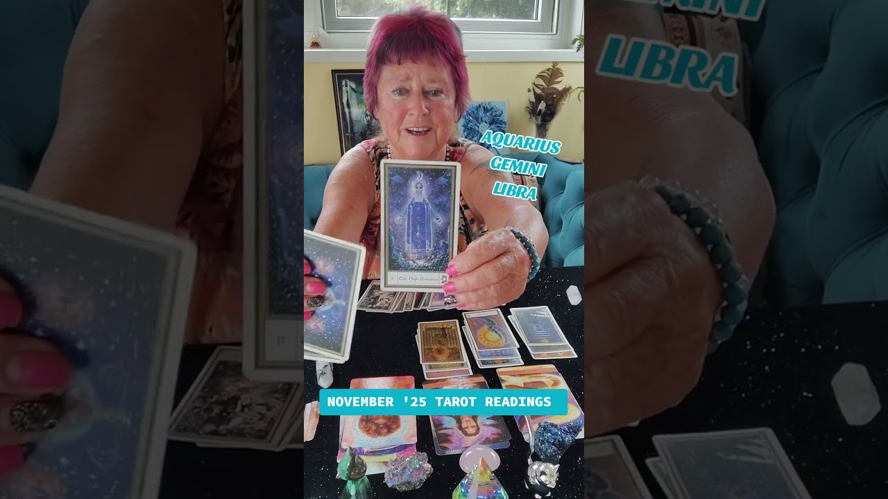 AQUARIUS GEMINI LIBRA 💜🙏 NOVEMBER '25 TAROT READINGS 🙏💜 YOU'LL COME UP WITH NEW PLANS & IDEAS NOW ✅💜