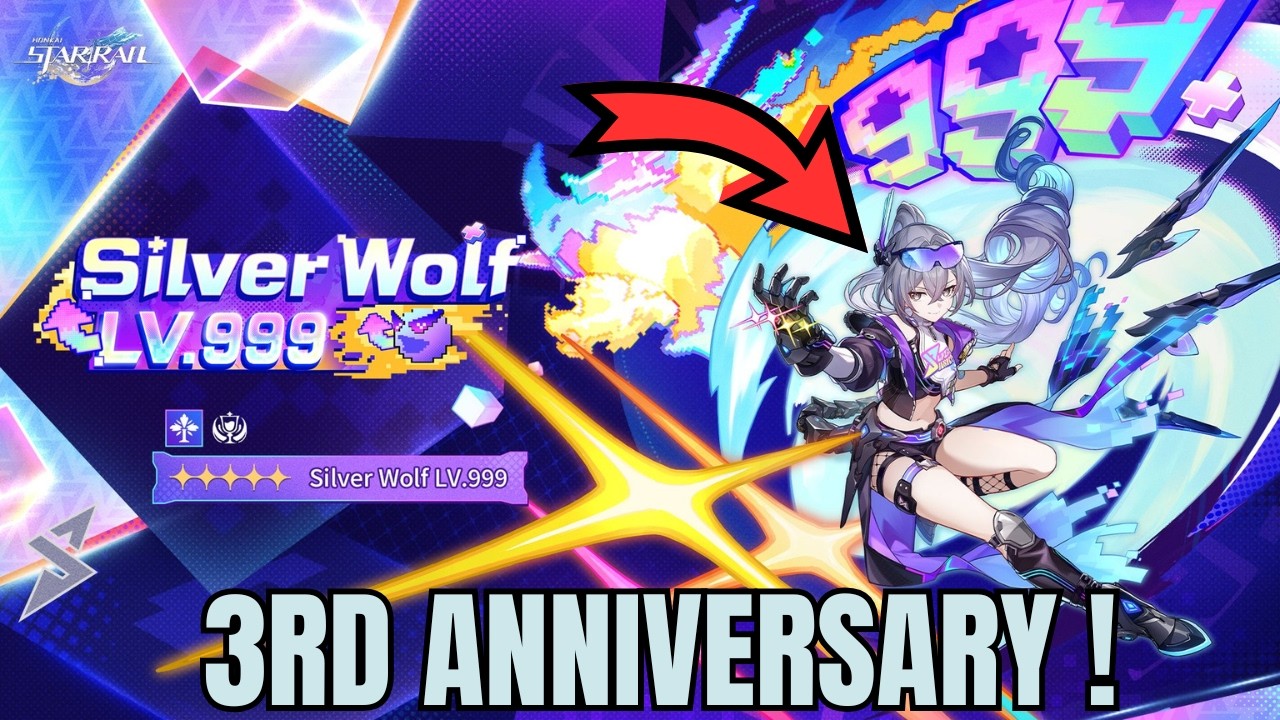 3rd Anniversary Silver Wolf LV 999 Drip Marketing! V4.2 Drip Marketing Honkai Star Rail V4.2 News