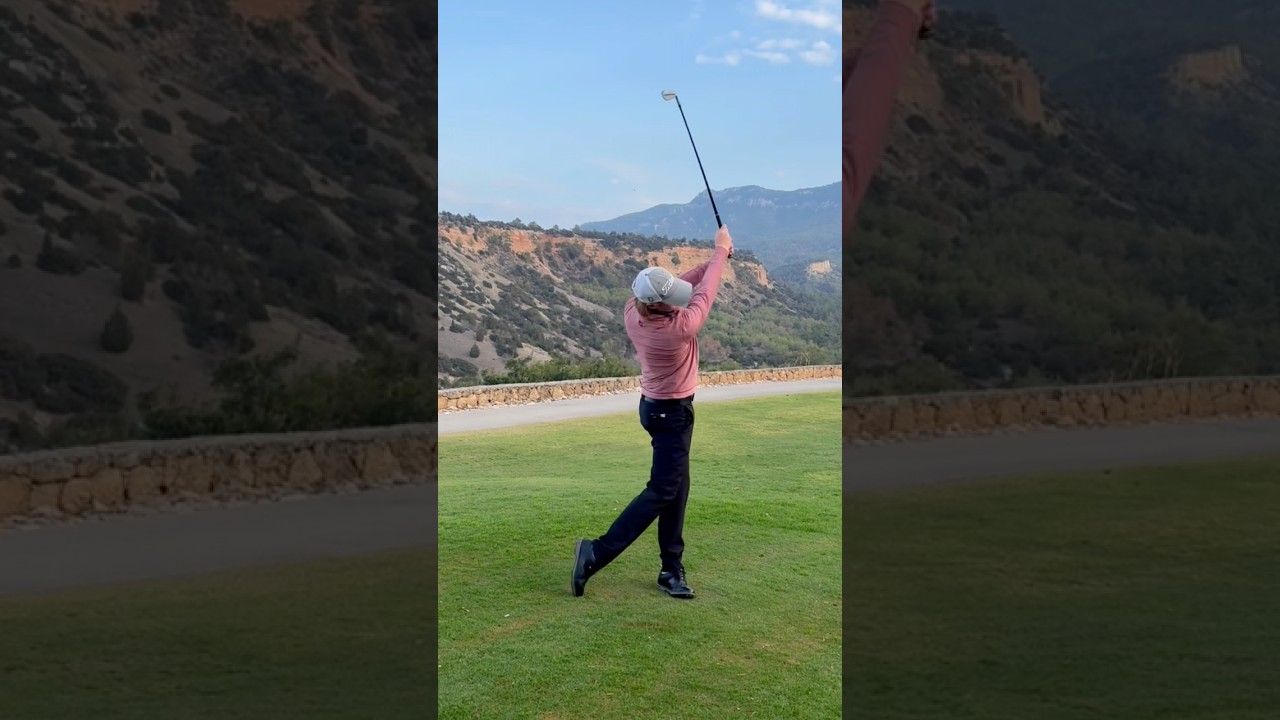 So erreichst du ganz einfach lange Arme im Golfschwung. 