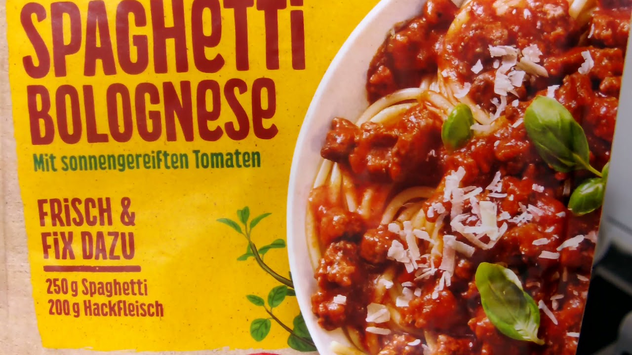 (Spaghetti bolognese von Maggi) (Kochen) )spaghetti bolognese from maggi)  🍝 🍝   🍝 🍝