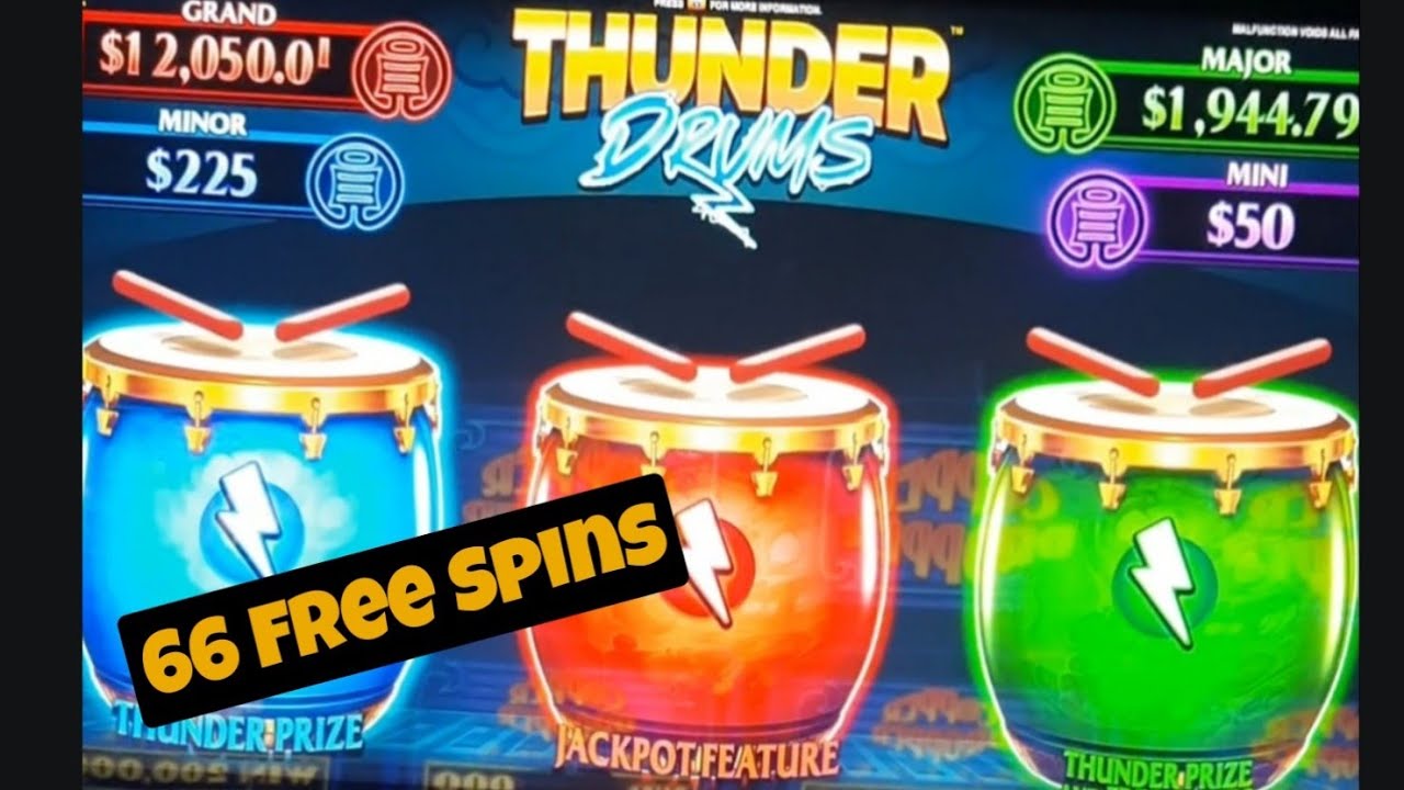 66 Free Games..Thunder Drums