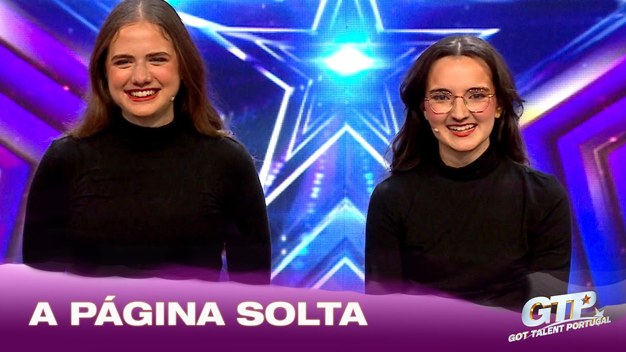 A Página Solta, conquistaram todos com o poema “Ter Talento”. | Apuramento| Got Talent Portugal 2024