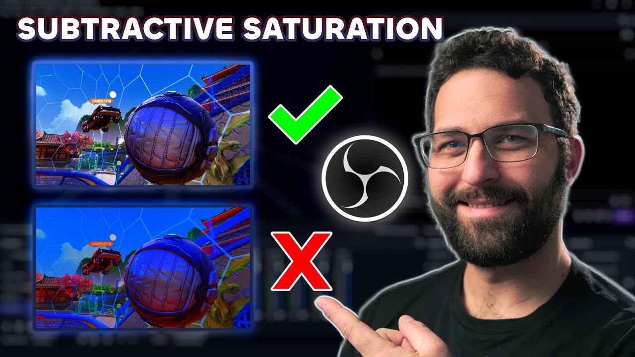 How to Get Cinematic Colors in OBS - Subtractive Saturation