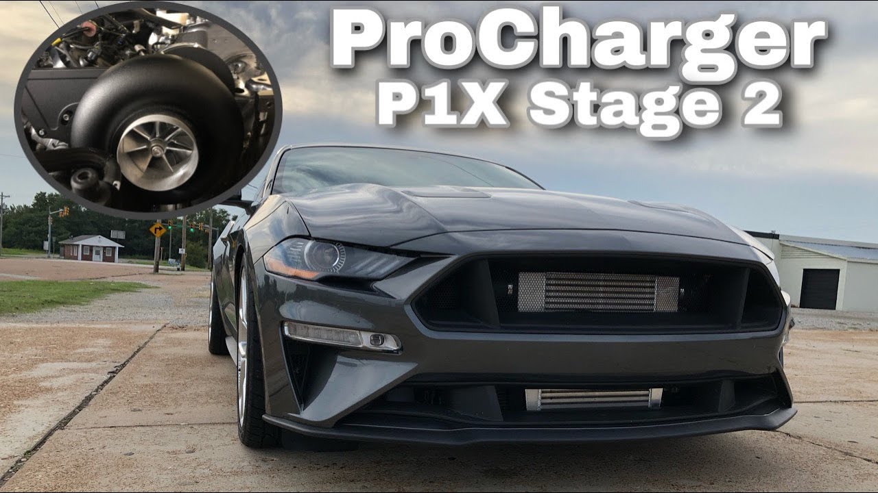 2019 Mustang GT P1X ProCharger Install and Dyno!