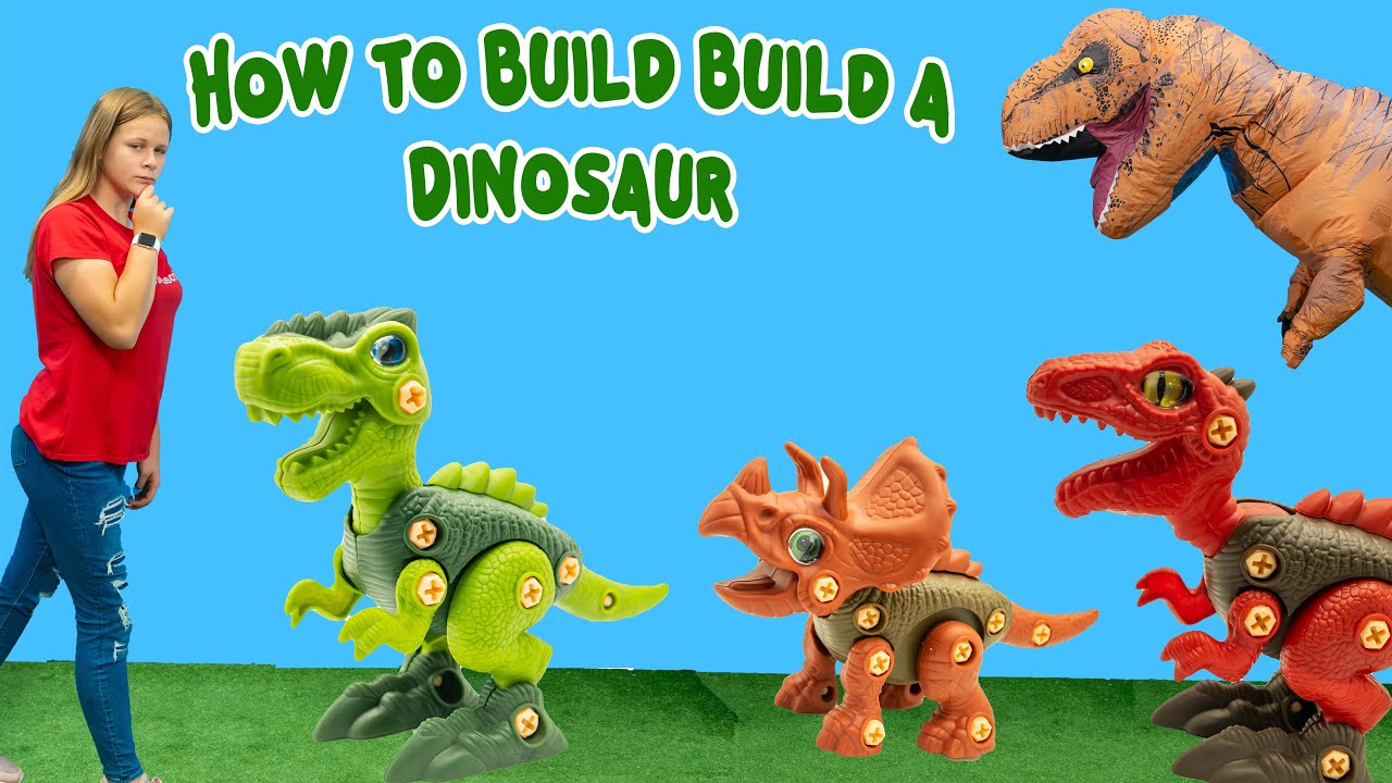 Assistant Must Find Hidden Keys and learns how to Build Dinosaurs