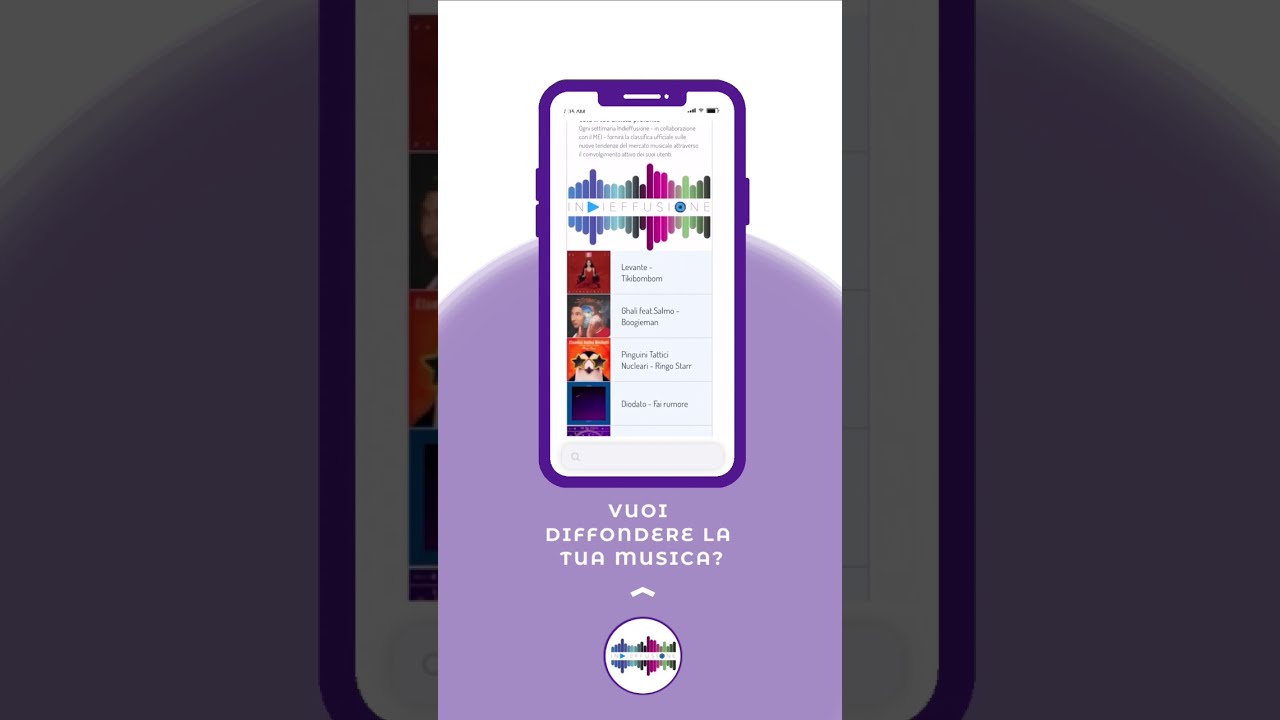 Vuoi diffondere la tua musica?