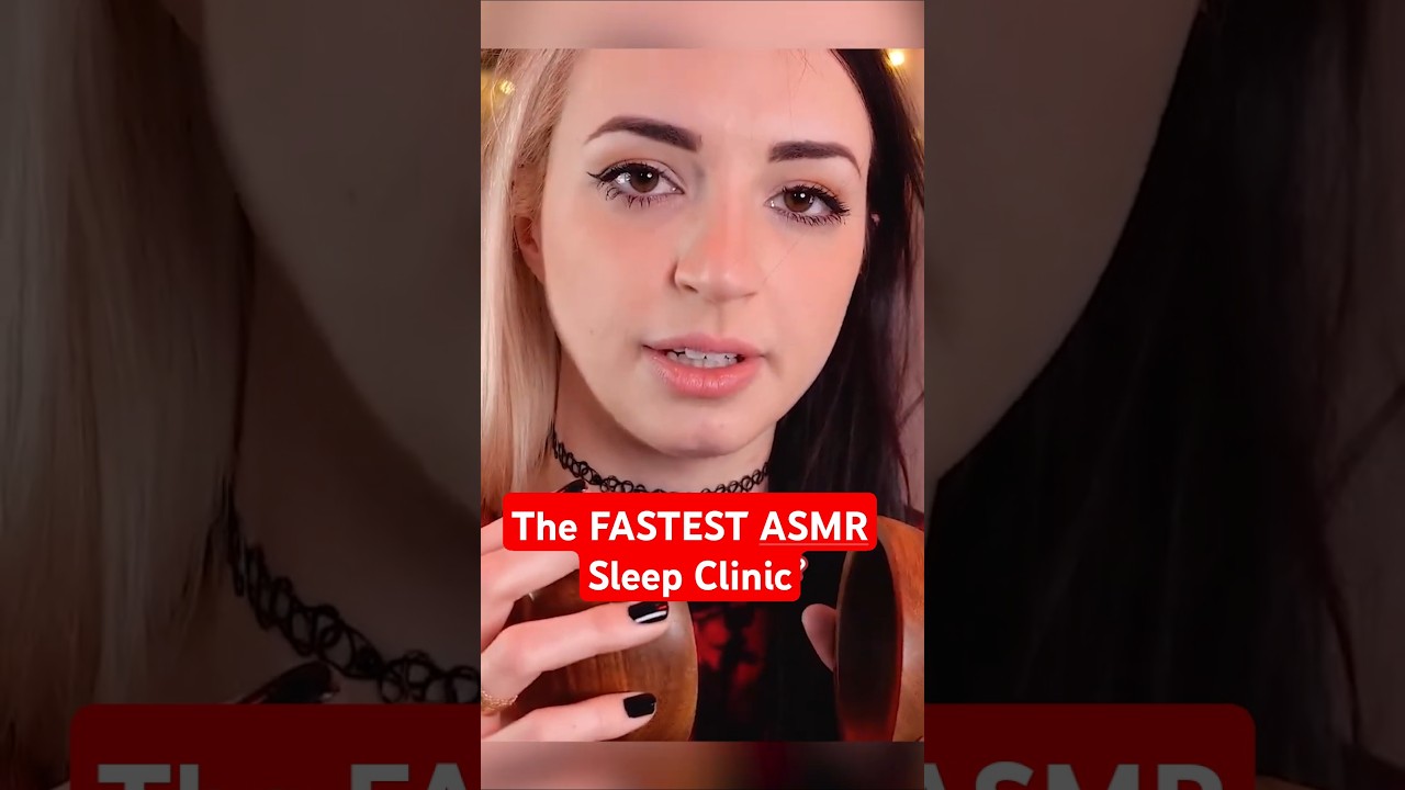 The FASTEST Sleep Clinic ASMR 