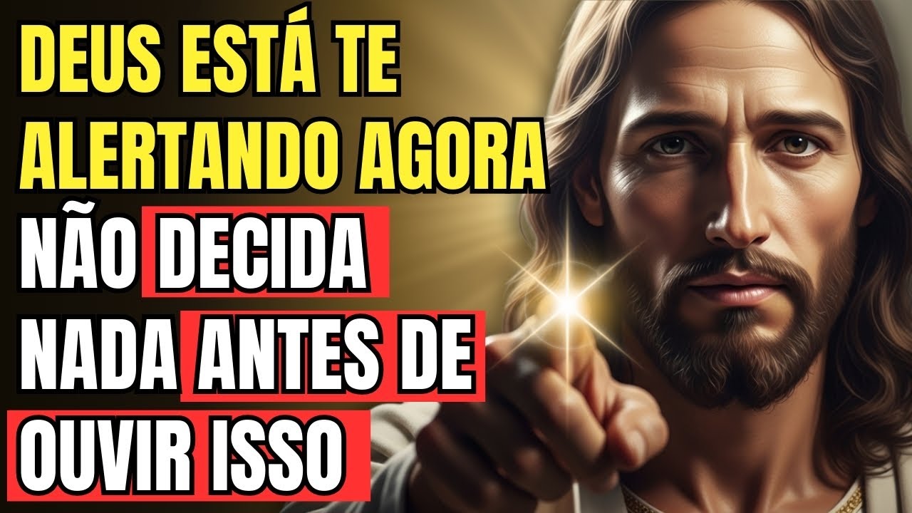 DEUS DIZ: FILHO, UMA DECISÃO HOJE PODE MUDAR TODO SEU FUTURO ✨