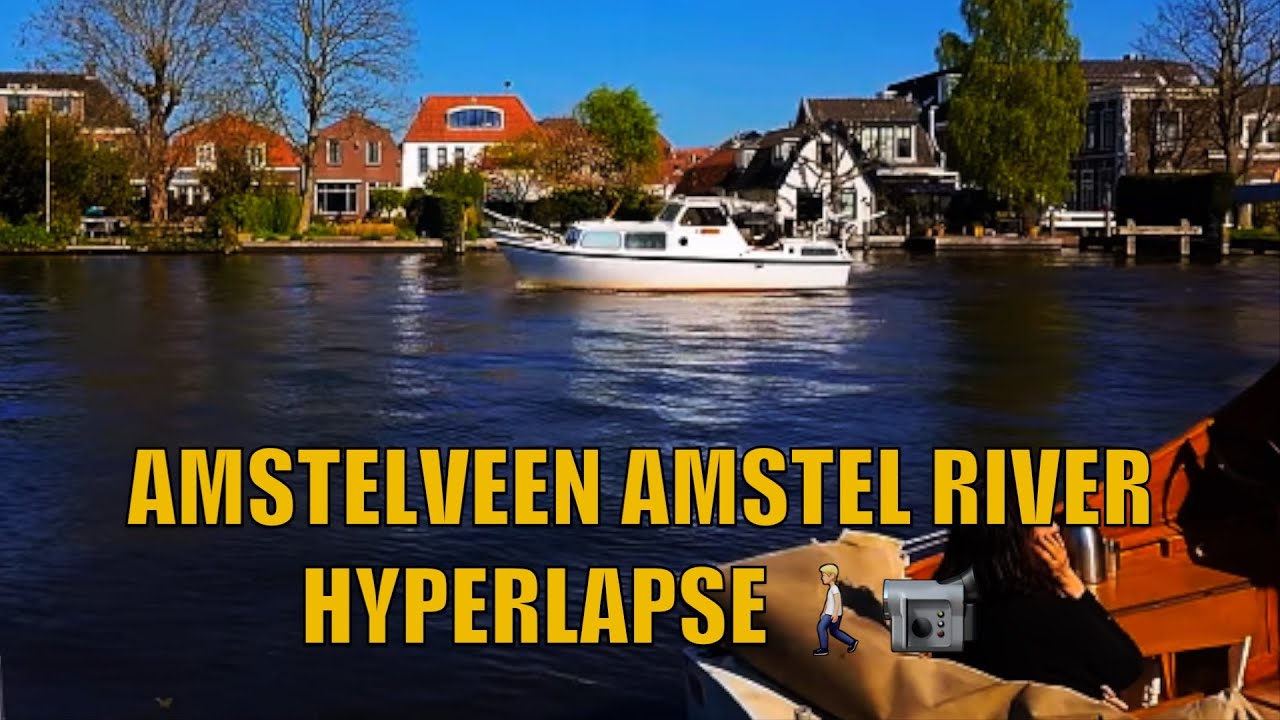 🏃&zwj;♀️📹 Hyperlapse Walking Tour: Amstelveen to Amstel River, Netherlands 4K