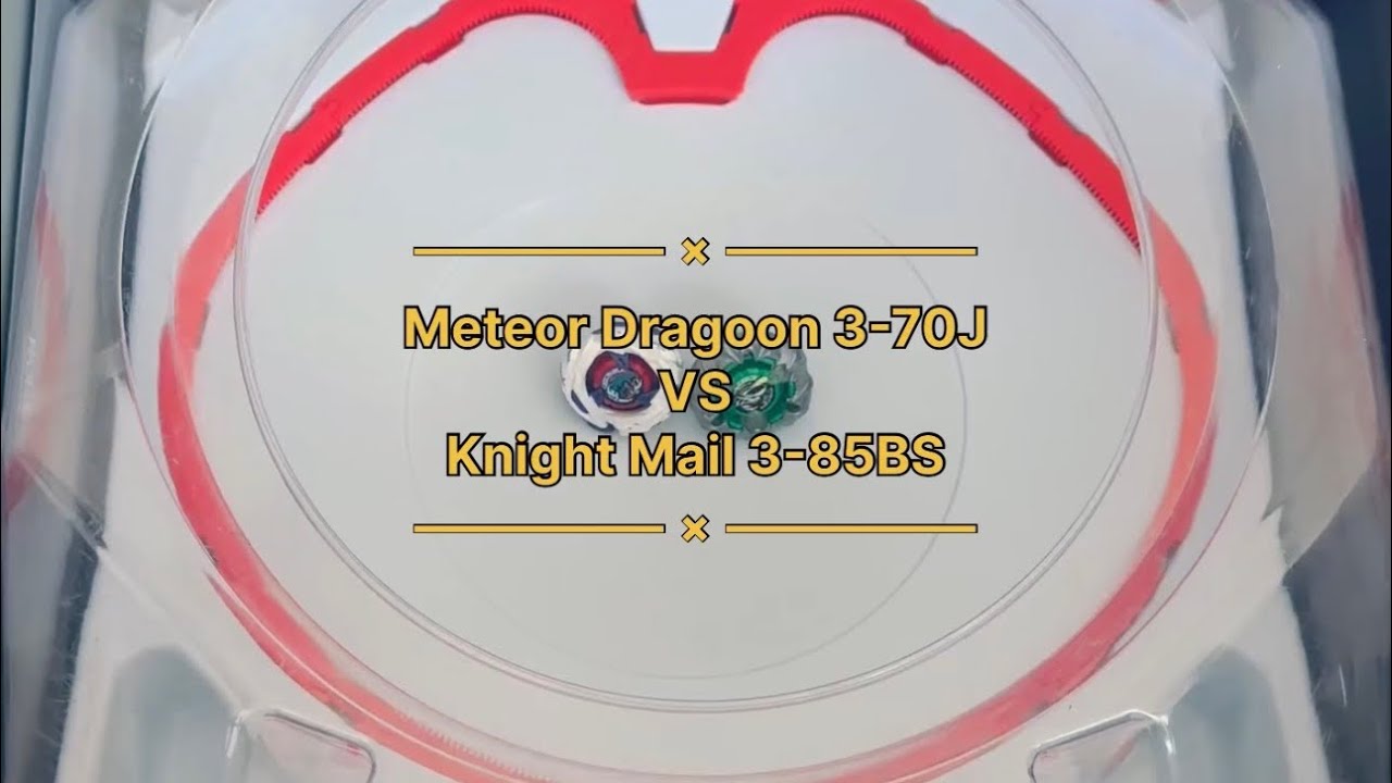 Meteor Dragoon 3-70J VS Knight Mail 3-85BS