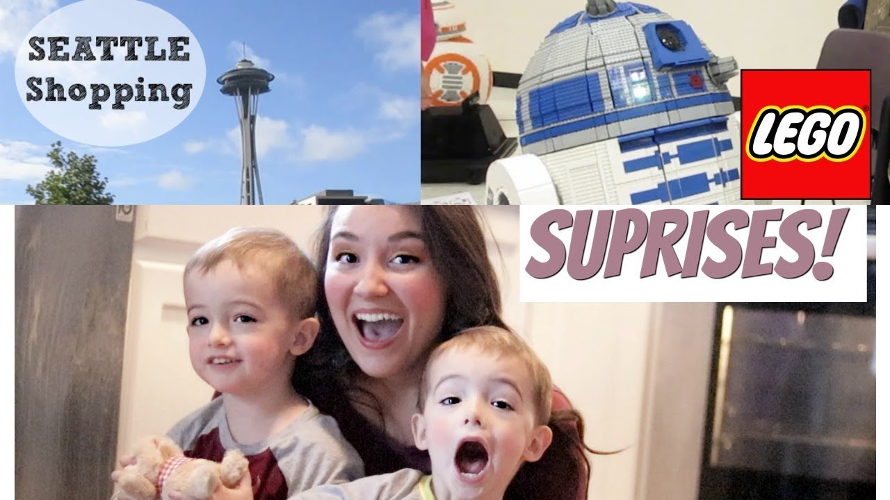 SEATTLE VLOG & Surprising My Nephews ♡ Kristina Hailey