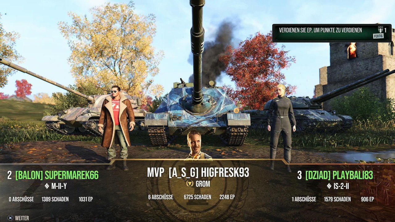 WoT Grom 6,7k + 0,7k