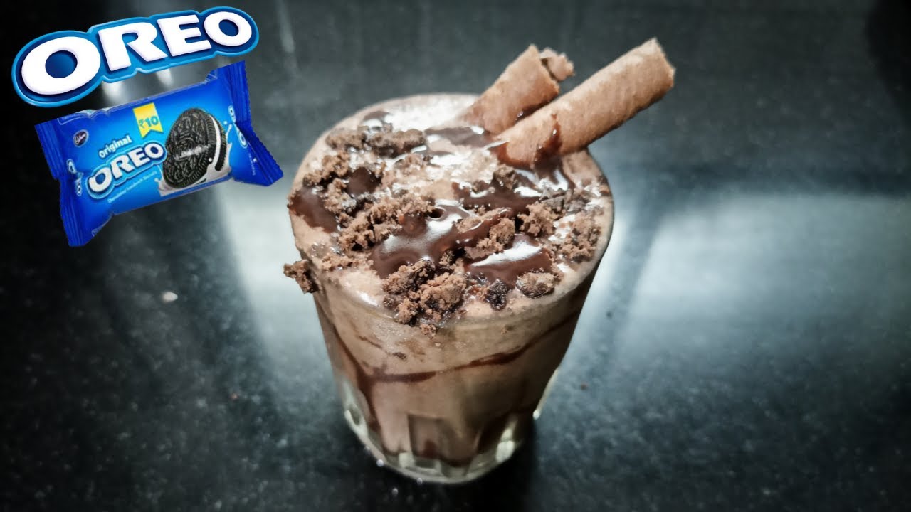 Oreo Milkshake| Instant Oreo Shake without icecream |How to make oreo Milkshake| Foodiezenia