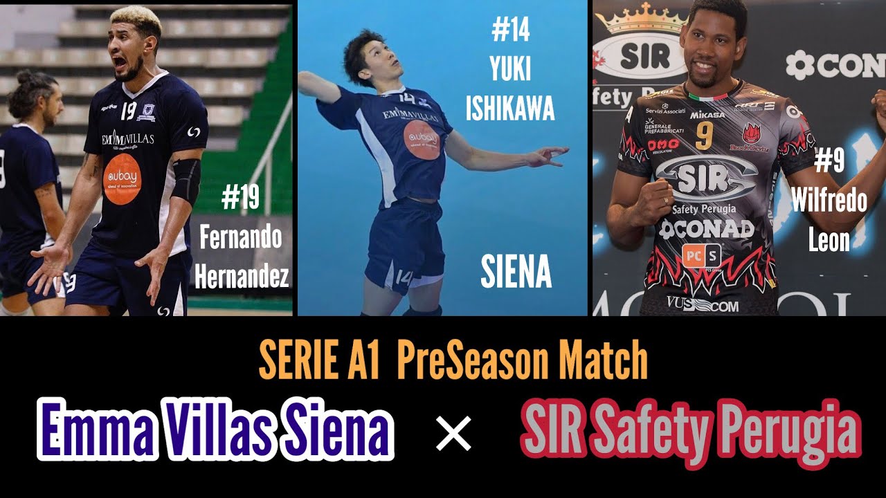 【バレーボール】【石川祐希 / Yuki Ishikawa】セリエAでの新たなシーズンへスタートを切る【PreSeasonMatch】