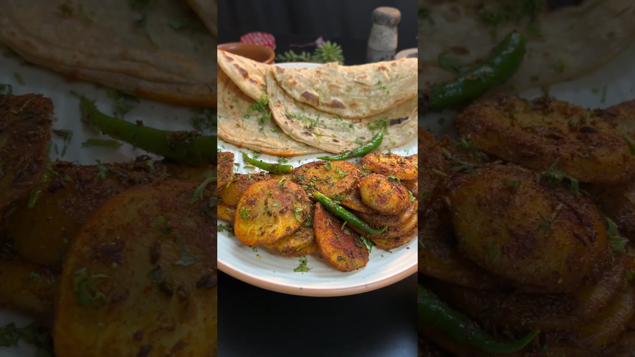 Tiffin Vaali Aloo Ki Sukhi Sabji 🥔💕 #sabjirecipe #sabji #dinnerideas #lunchideas #lunchrecipe #food