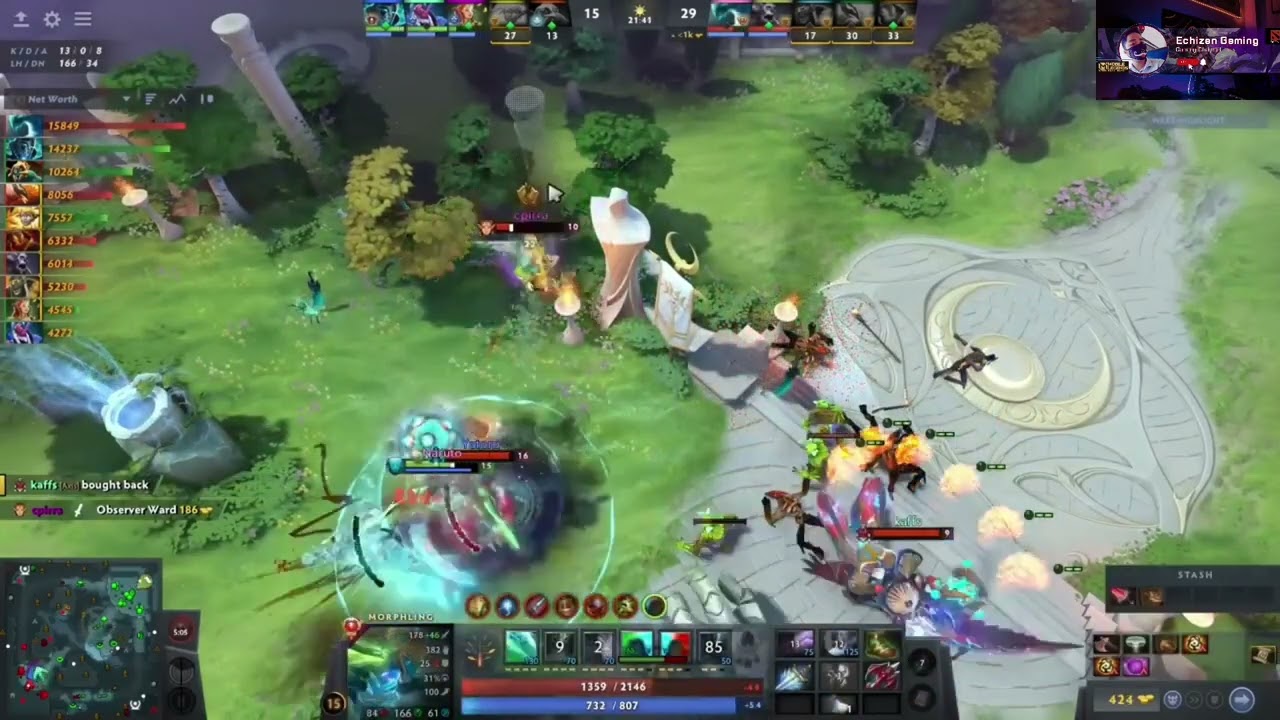 Satanic Morphling vs Yatoro Phantom Assassin in an Epic Duel🔥 #dota2 #highlights #dota2progameplay