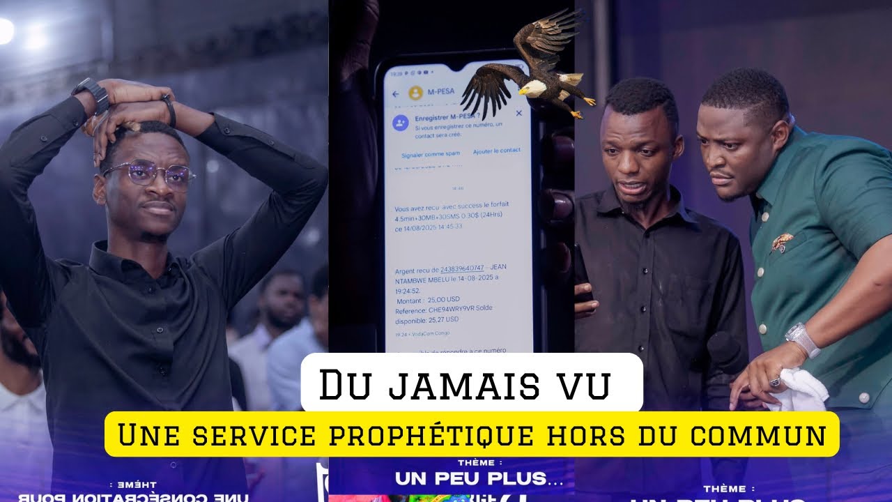 ⚠️ 😂CHOC 🦅Alors ça c’est du jamais vu quelle démonstration prophétique ? 🔥 Avec Prophète Jek Kalombo