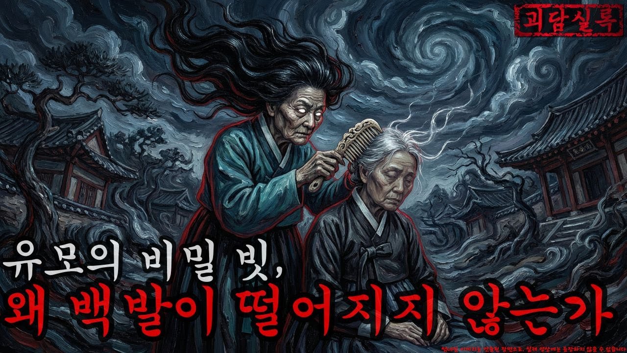 [공포·괴담] 유모의 비밀 빗, 왜 백발이 떨어지지 않는가ㅣ무서운이야기ㅣ귀신ㅣ오싹한이야기공포ㅣ조선시대 괴담