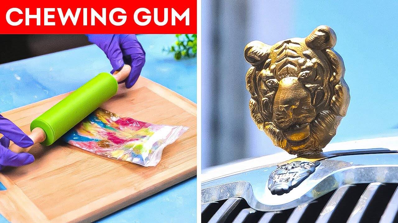 Amazing Crafts You Can Make Out of Chewing Gum, Clay, And Epoxy Resin