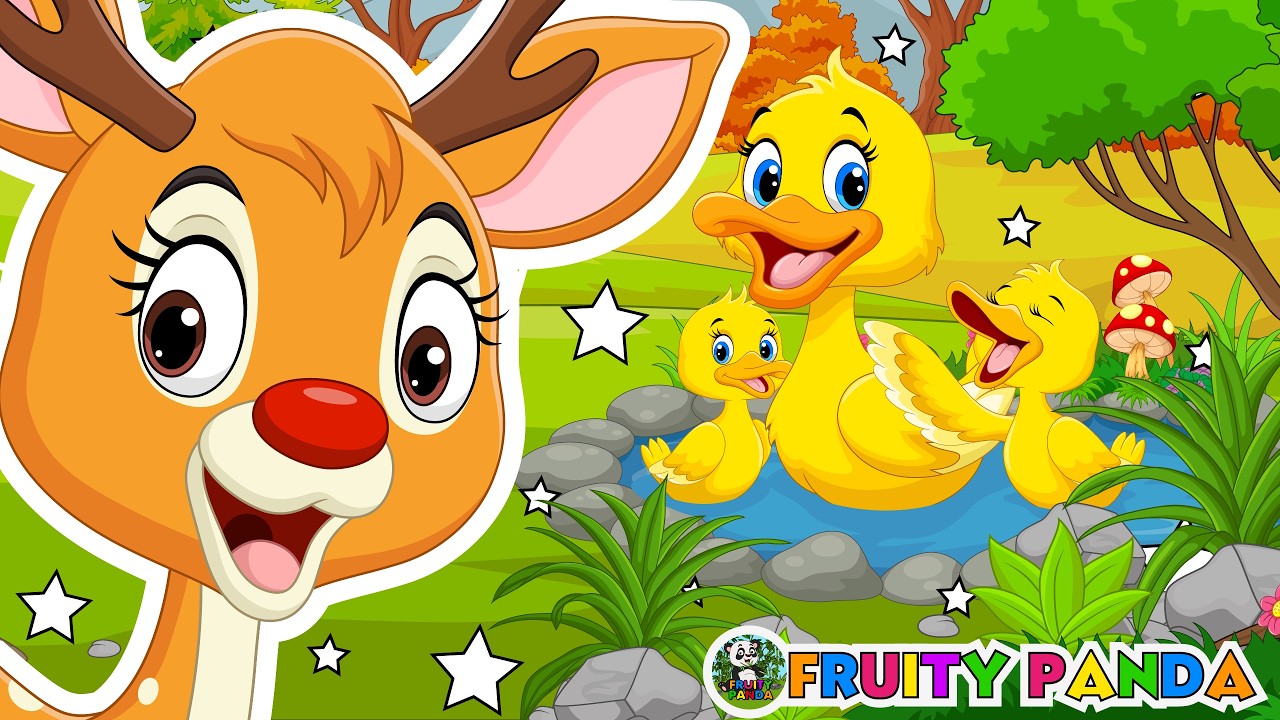 Baby Deer + Five Little Ducks - Nursery Rhymes & Kids Songs | Baby Songs