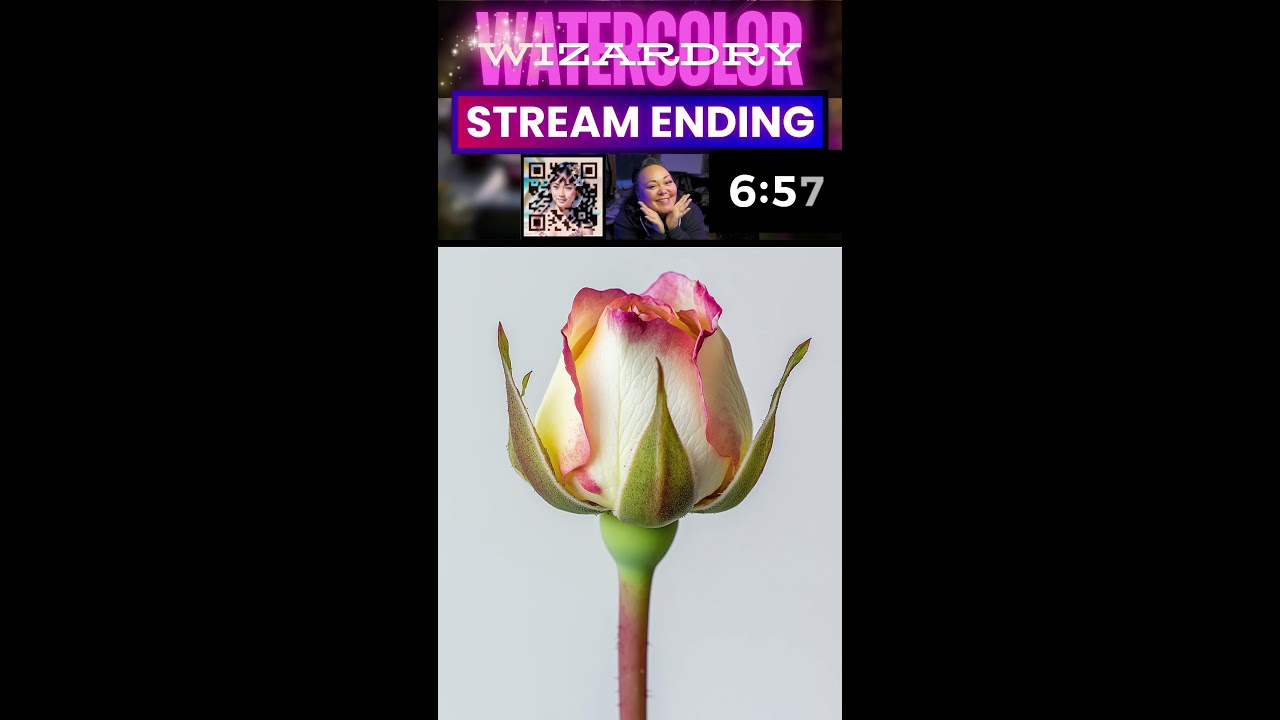 Watercolor Wizardry In-Studio Hang Out - Livestream Real Time Snowman Watercolor Painting