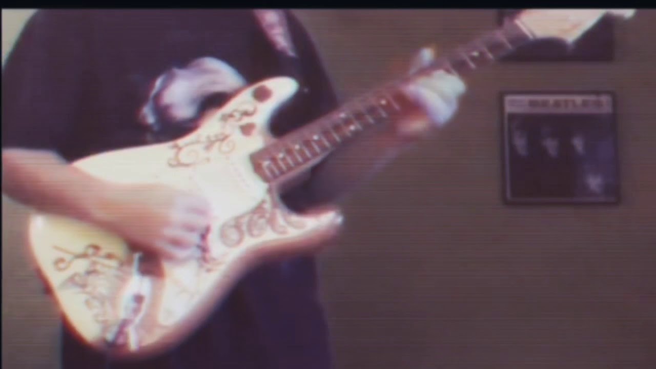 Soulful psychedelic guitar loop
