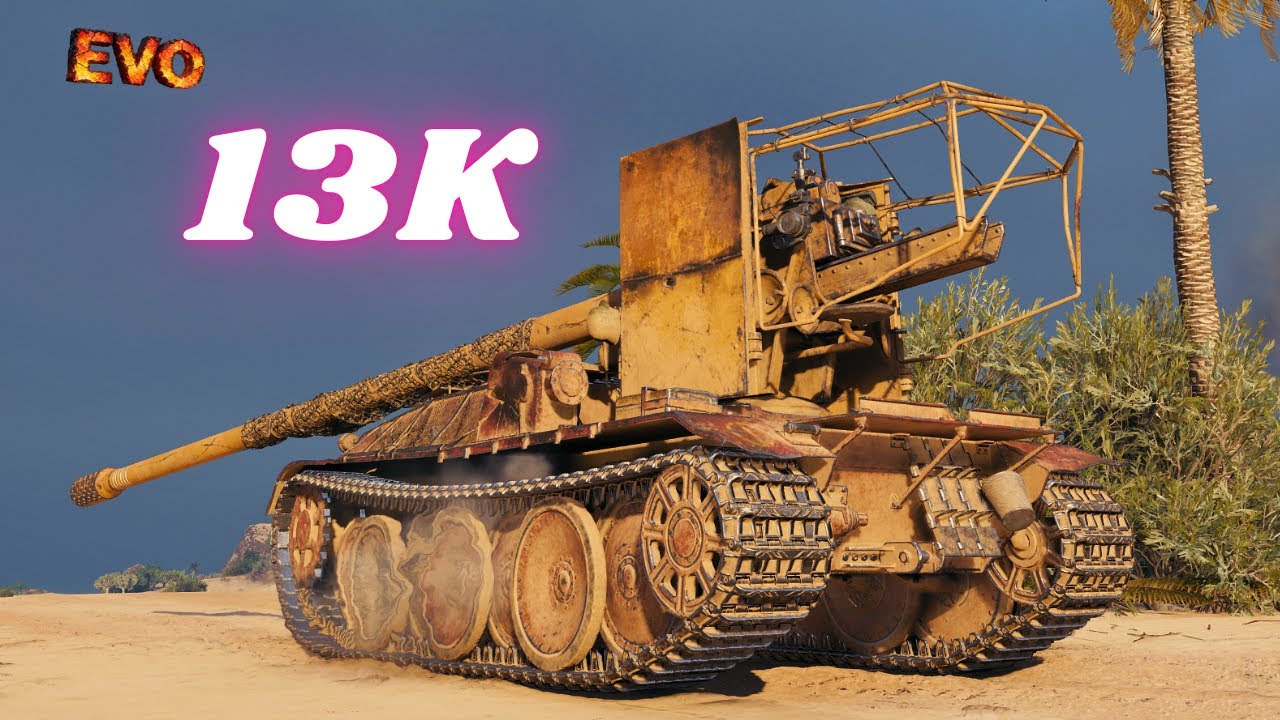 WOT Grille 15 - 13K Damage 8 Kills & Grille 15 - 12K Damage 7 Kills