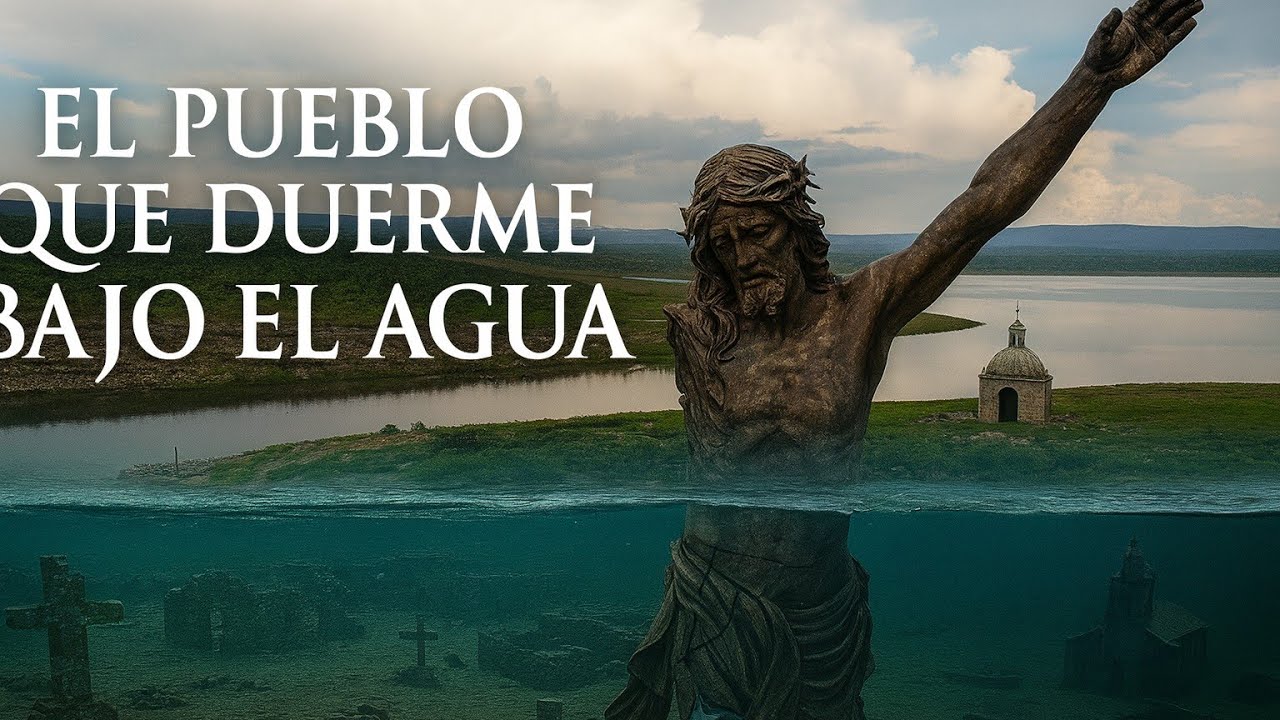 El Pueblo que Duermen Bajo el Agua: La Historia del Cristo Roto”Lugares que no conocías 