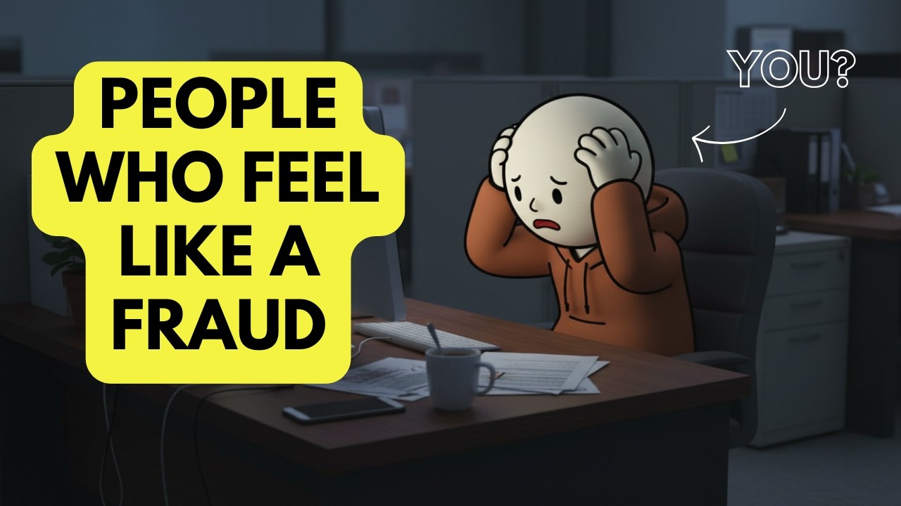 People Who Feel Like A Fraud At Everything They Do...(Impostor Syndrome Explained)