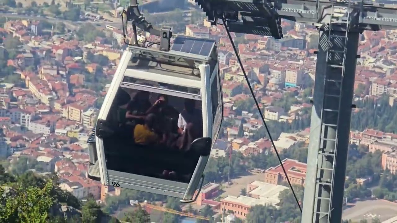 Uludag Cable lift, Bursa Cable car (2025) (4k UHD)