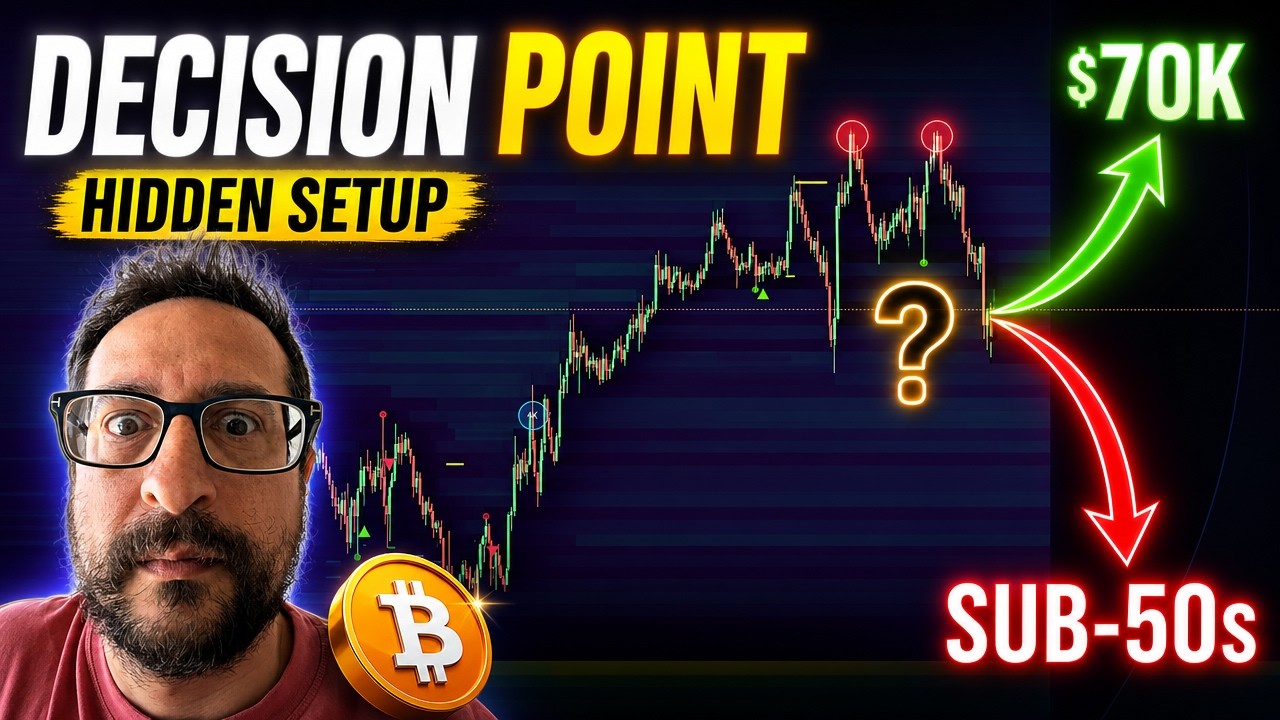 Bitcoin's Hidden Setup: Why the Next Move Decides $70K or Sub-50s