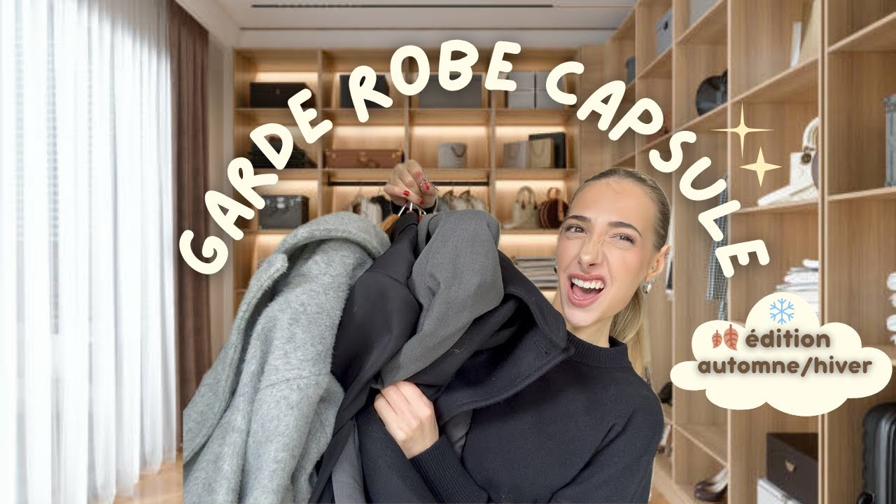 TOUTES les pièces à ABSOLUMENT avoir !!! 🥵 (capsule wardrobe)