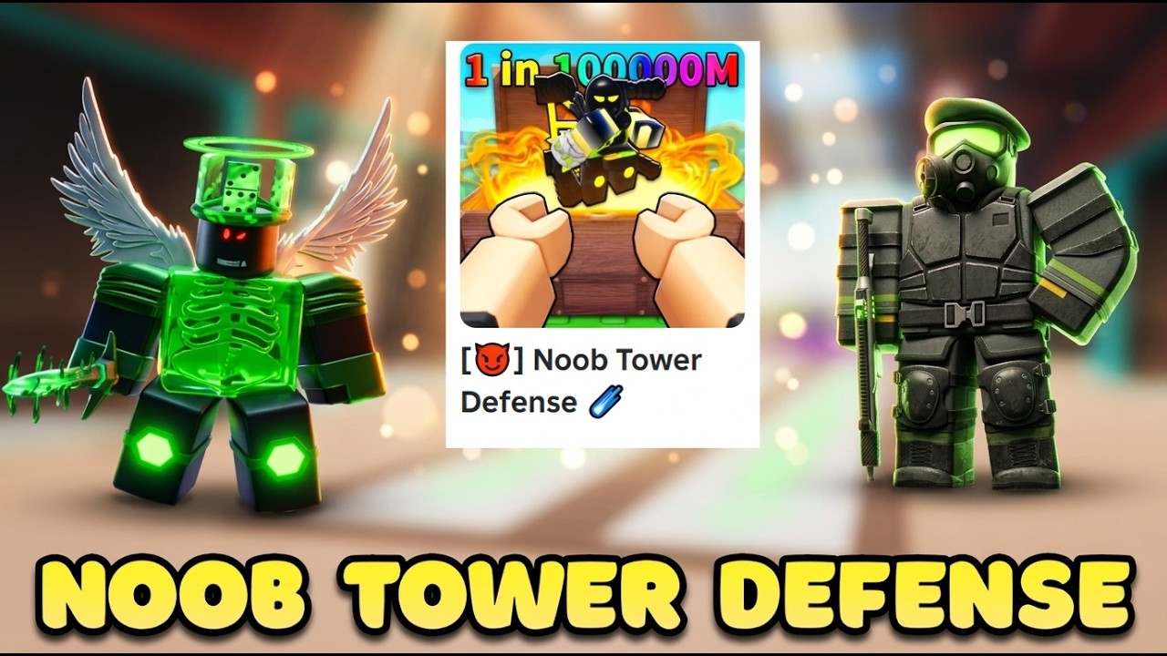 😲 ВПЕРВЫЕ ЗАШЁЛ В Noob Tower Defense ЭТО ШЕДЕВР 😍